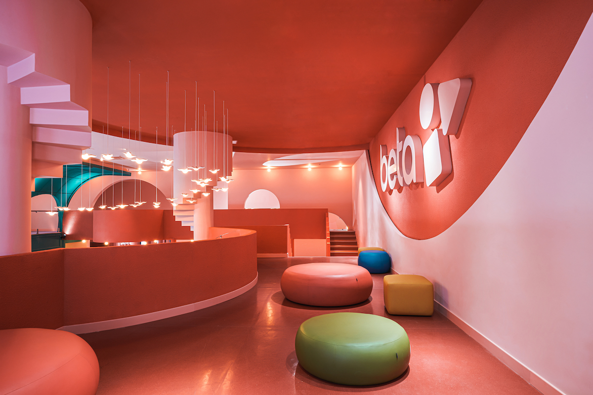 Upper Floor of Beta Cinema by Module K