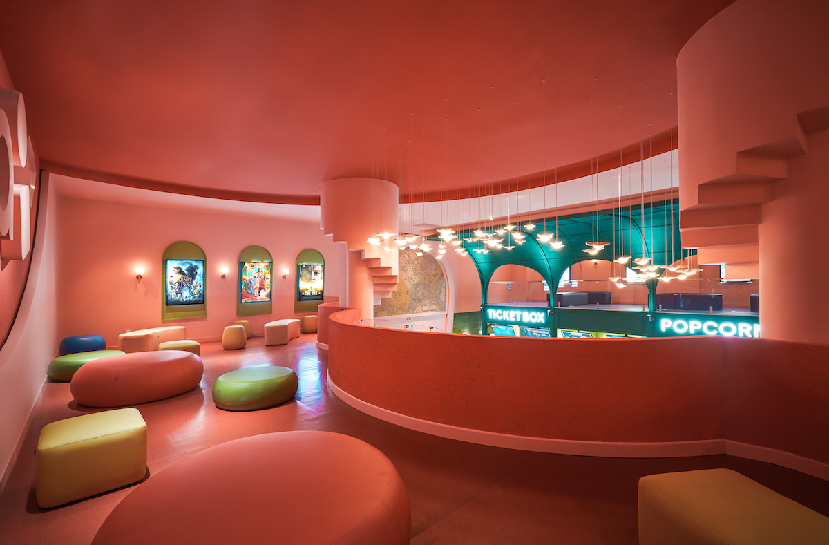Ground Floor of Beta Cinema by Module K
