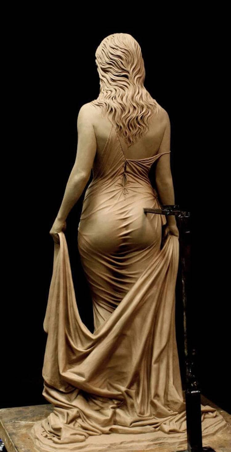 Life Size Sculpture of Bathsheba by Benjamin Victor