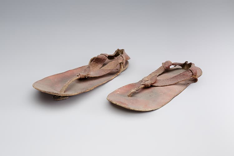 Leather ancient Egyptian sandals
