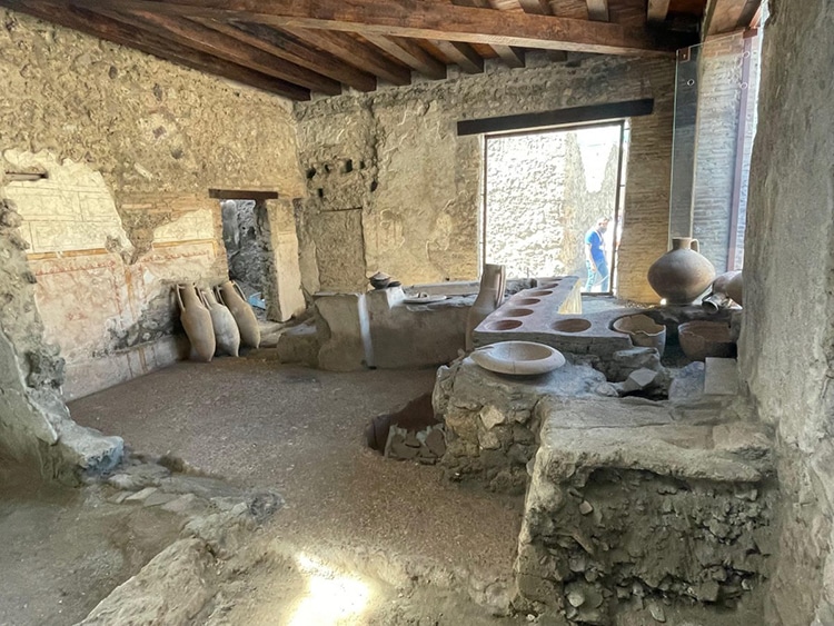 Amphorae In Pompeii