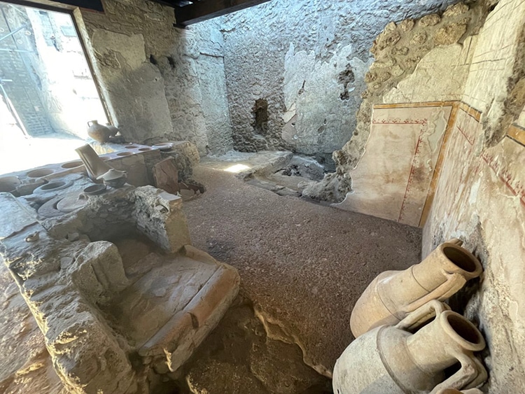 Amphorae In Pompeii