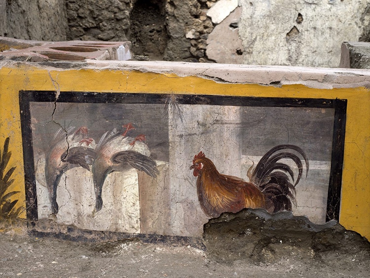 Fresco at Pompeii