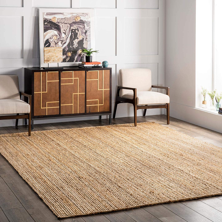 Natural Jute Accent Rug