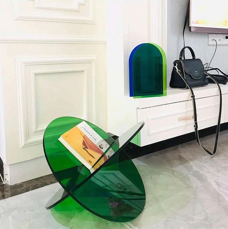 Acyclic Minimalist Magazine Table (Multiple Color Options)