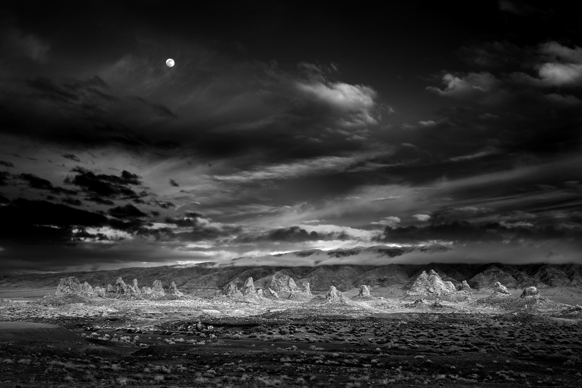 Black and White Landscape Photo by Mitch Dobrowner
