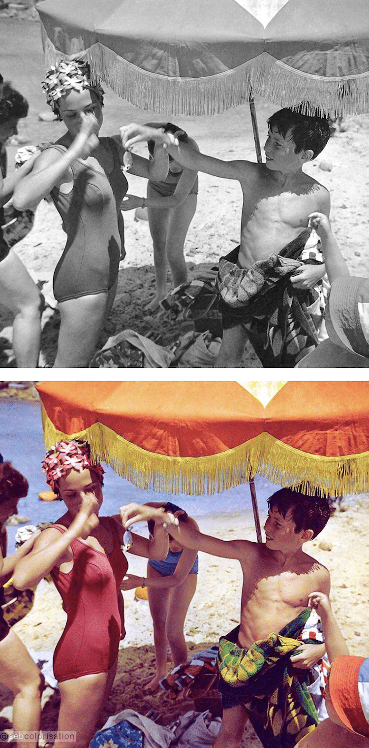 - ViralBandit Old Black and White Photos in Color