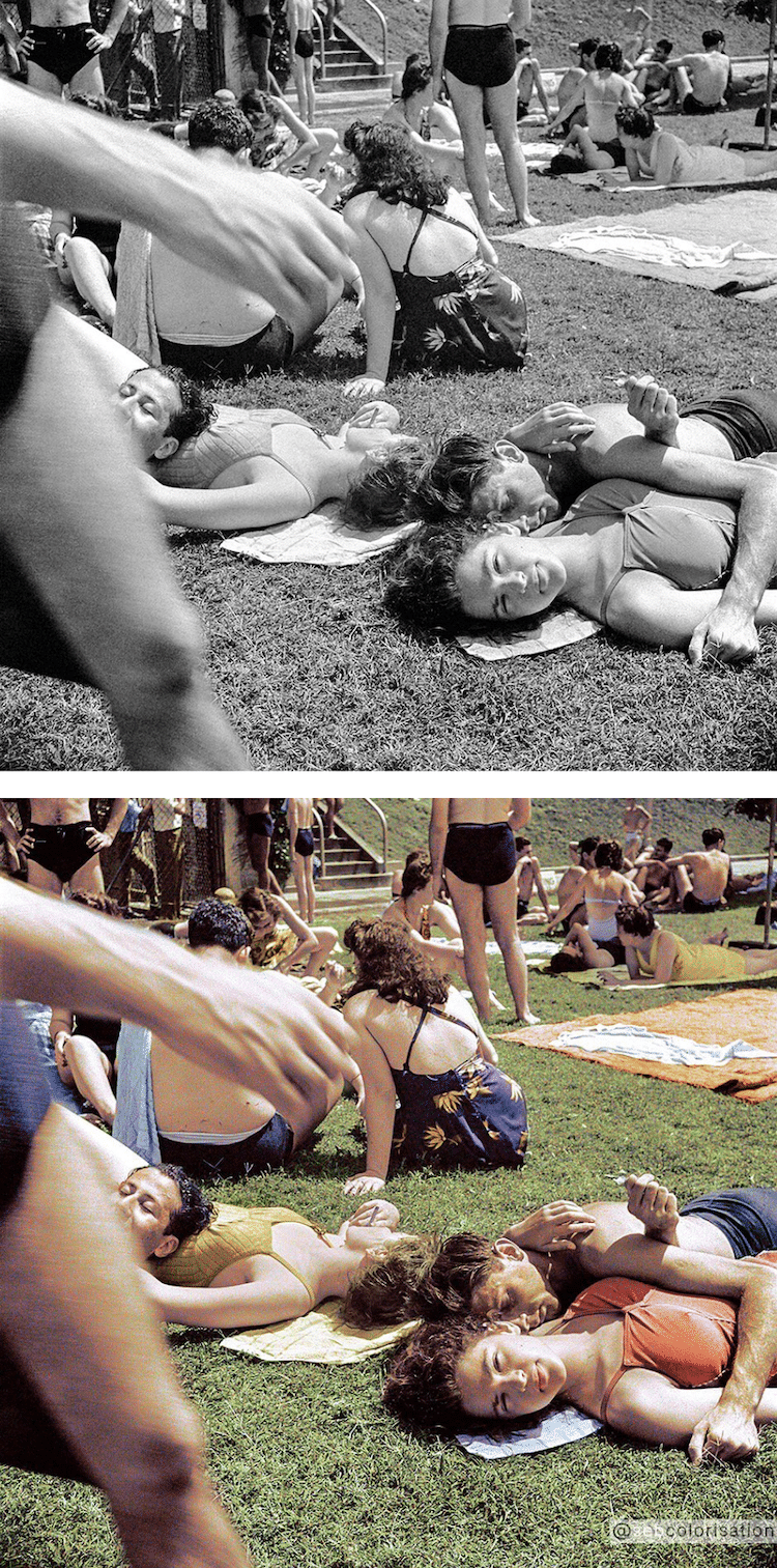 - ViralBandit Colorized Old Photos by Sébastien de Oliveira