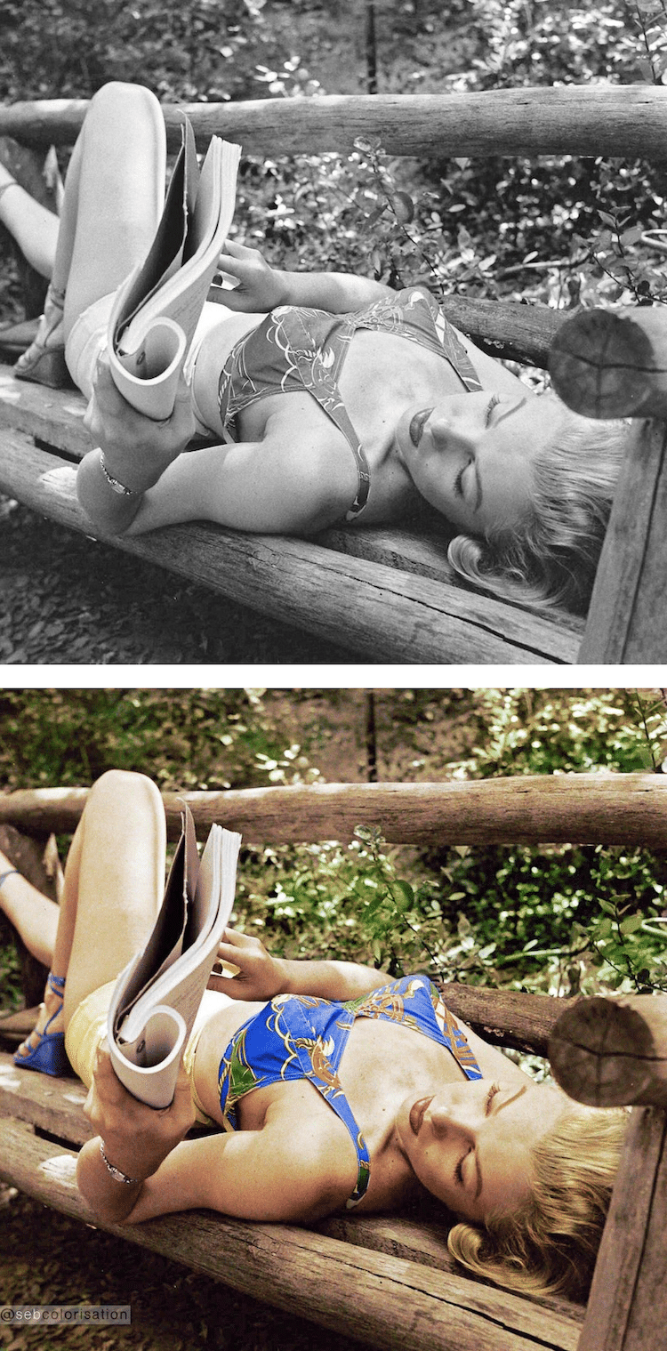 - ViralBandit Colorized Old Photos by Sébastien de Oliveira
