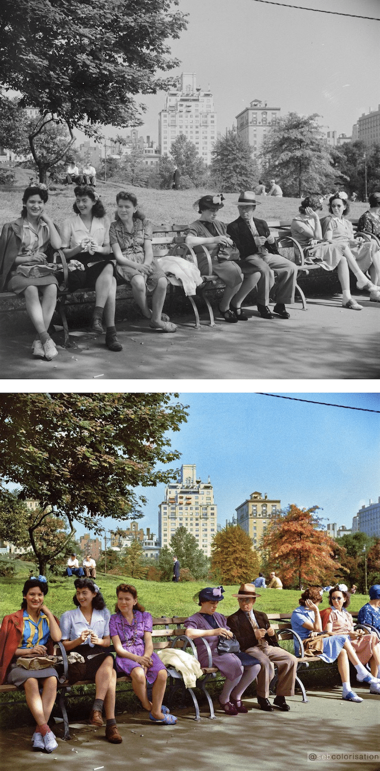 - ViralBandit Old Black and White Photos in Color