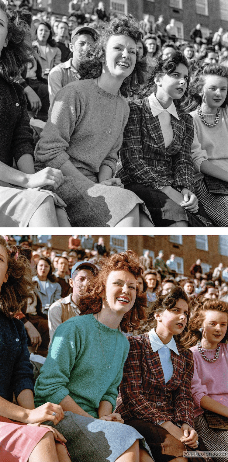 - ViralBandit Colorized Old Photos by Sébastien de Oliveira