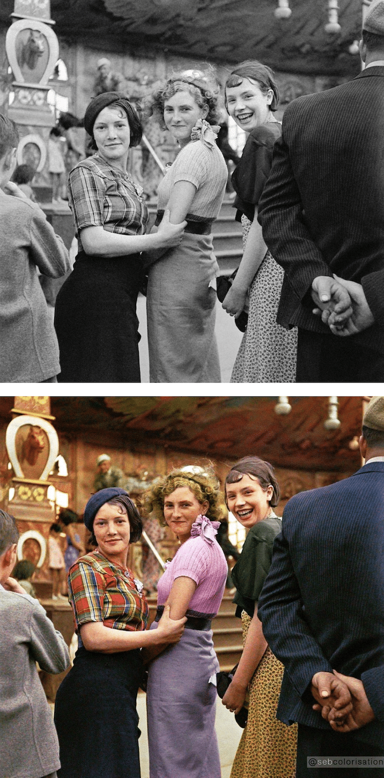 - ViralBandit Colorized Old Photos by Sébastien de Oliveira