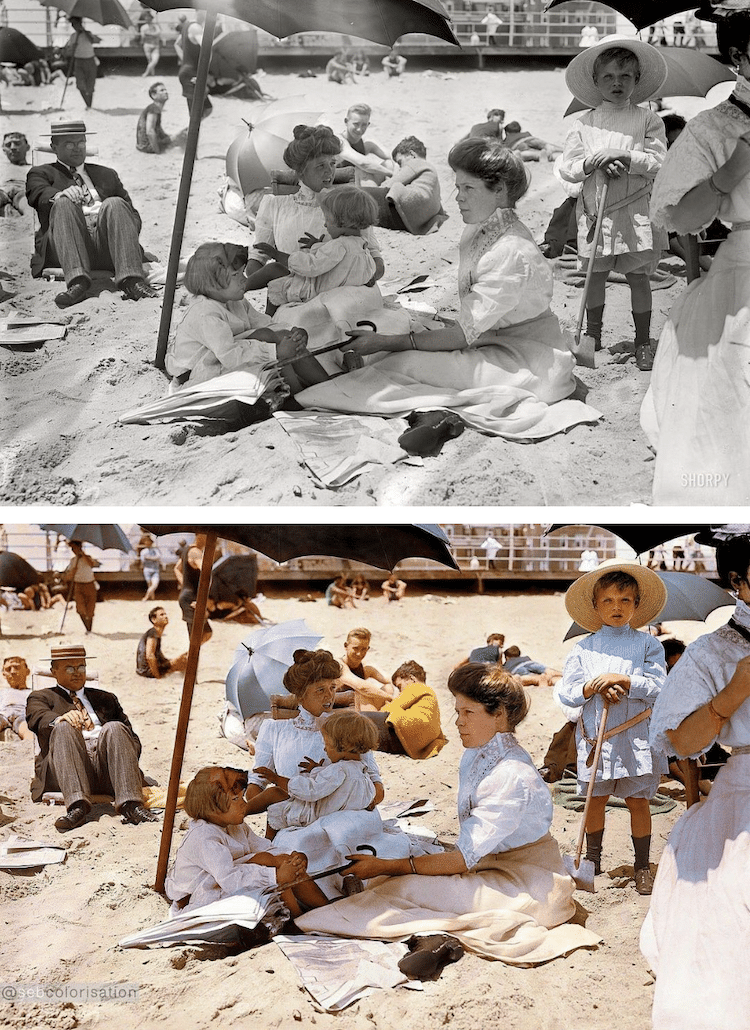 - ViralBandit Old Black and White Photos in Color