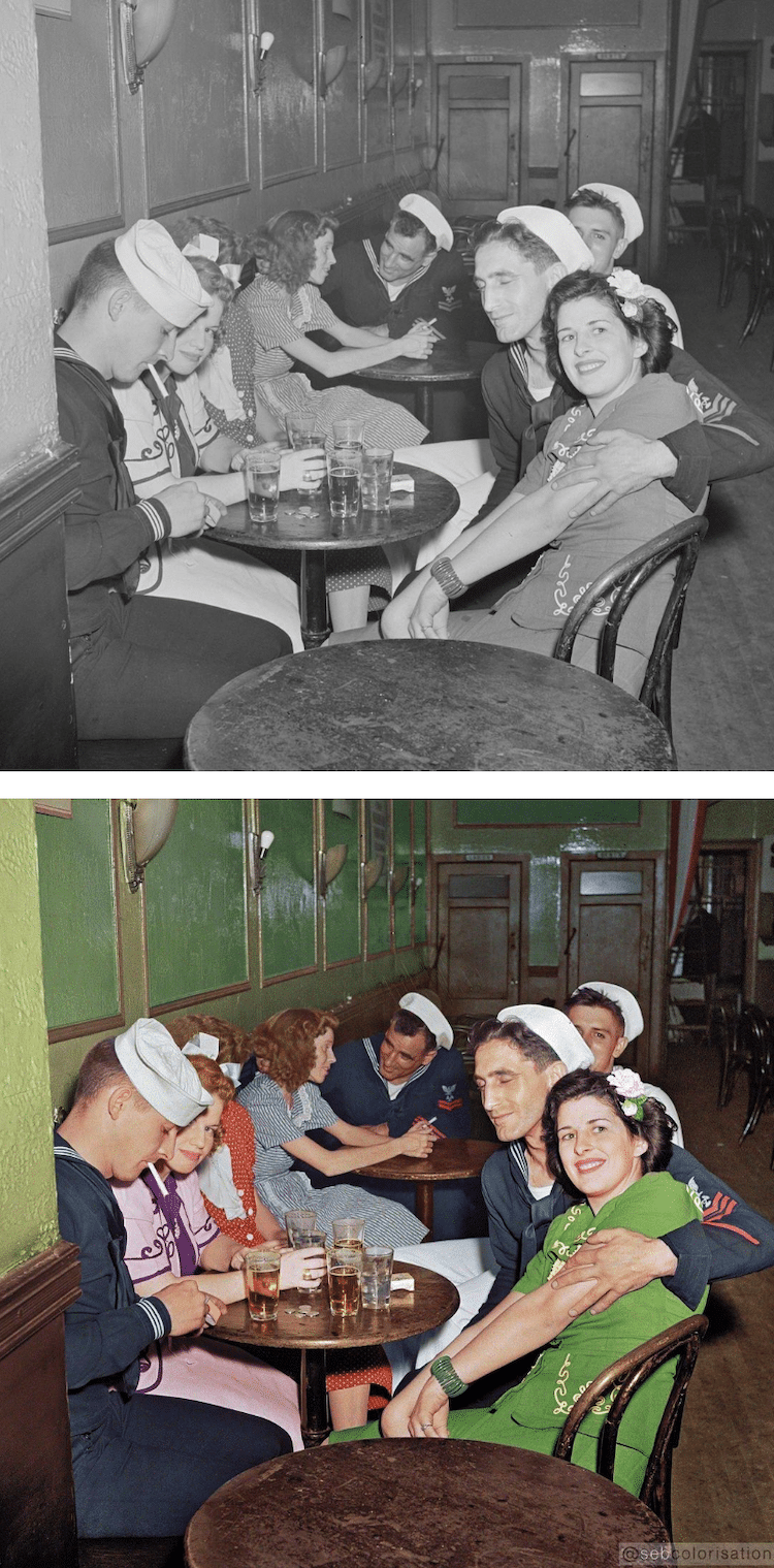 - ViralBandit Colorized Old Photos by Sébastien de Oliveira