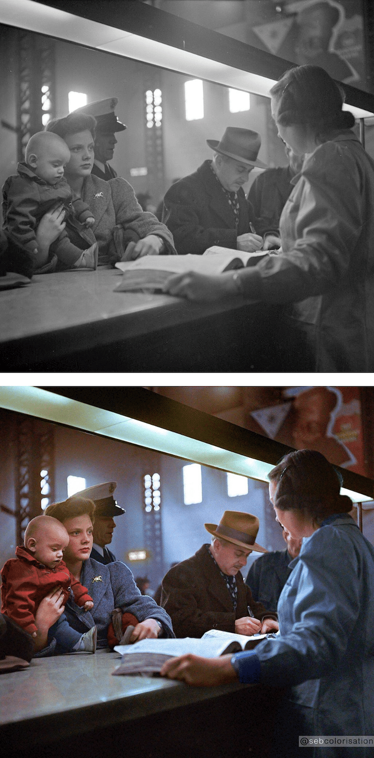 - ViralBandit Colorized Old Photos by Sébastien de Oliveira
