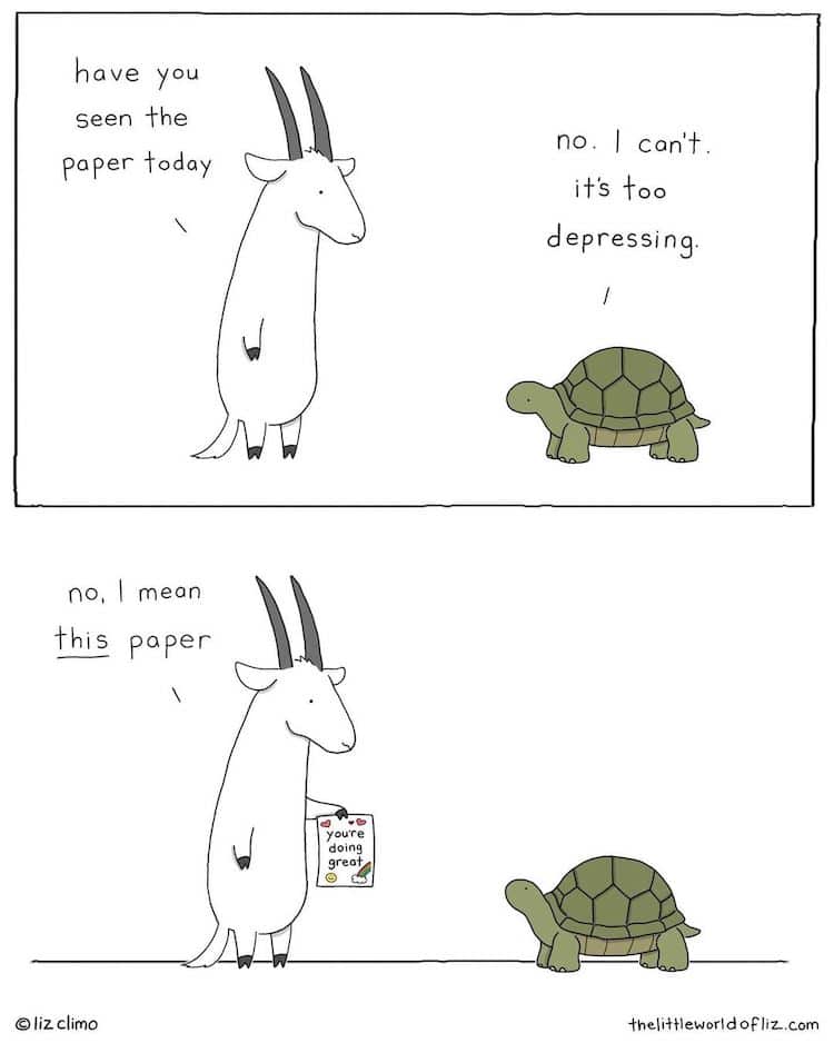 Comic by Liz Climo