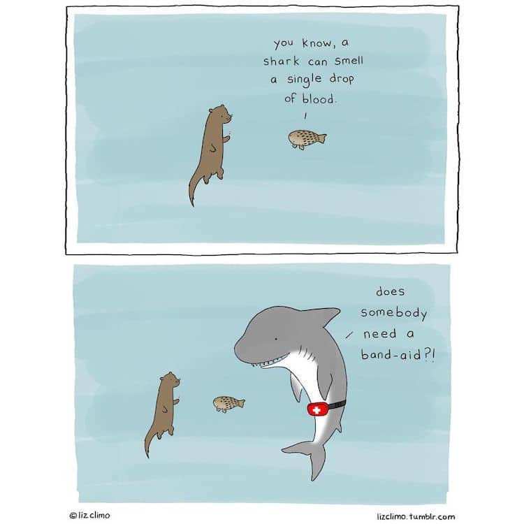 Comic by Liz Climo