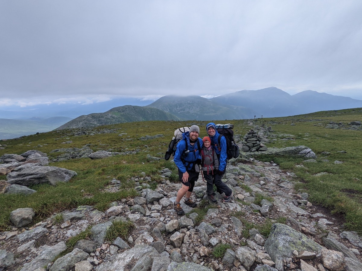 Sutton Family Finishing the Appalachian Trail