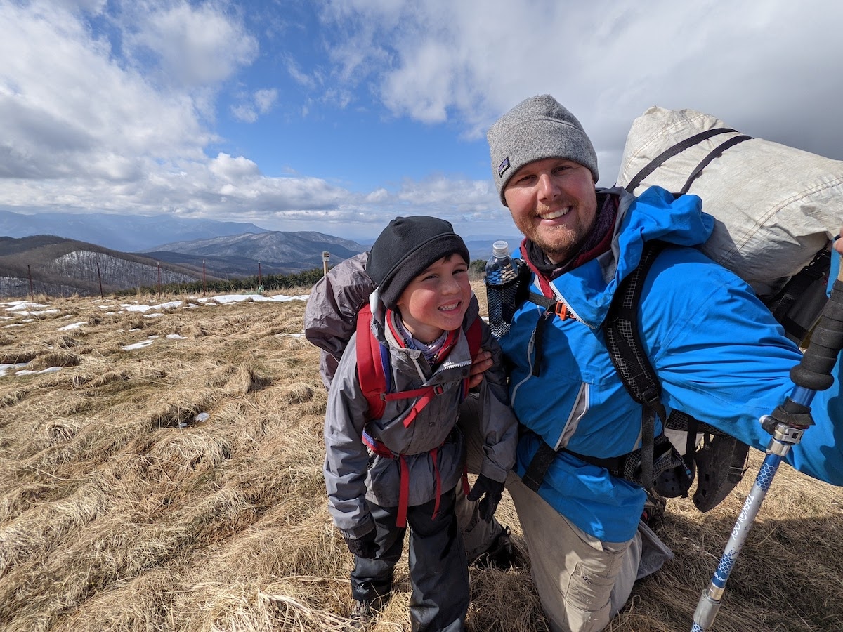 Sutton Family on the Appalachian Trail