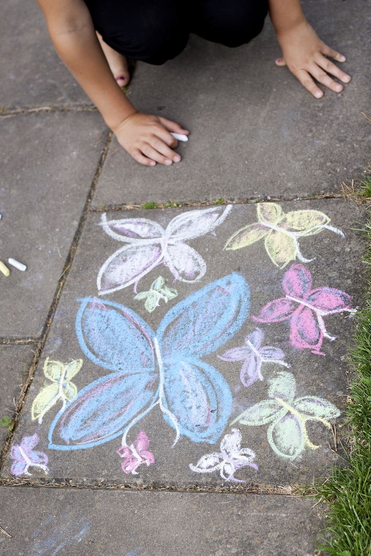 Sidewalk Chalk Ideas
