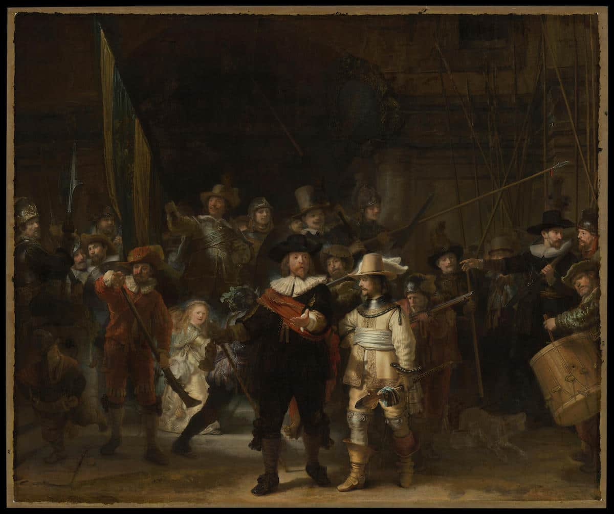 The Night Watch Painting by Rembrandt