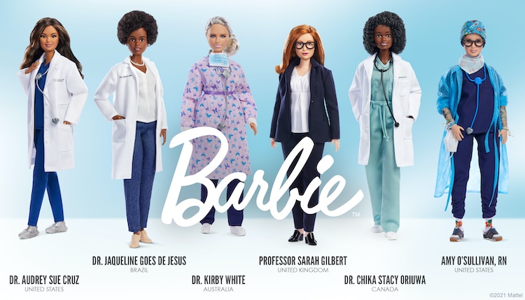 Barbie Dolls Covid-19 Pandemic Women Heroes 