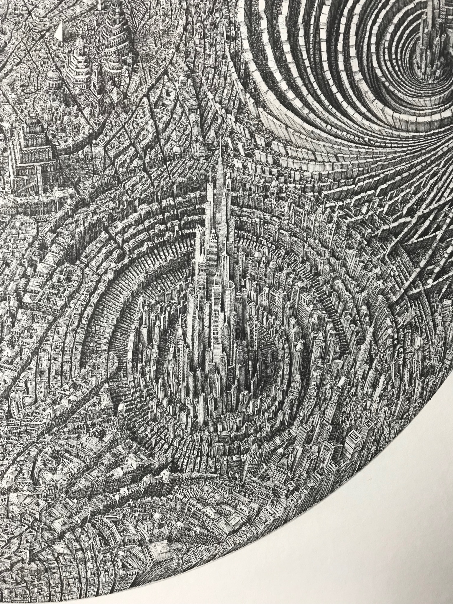 Architecture Drawing by Benjamin Sack