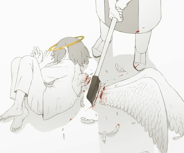 Powerful Illustrations By Japanese Artist That Will Make You Think
