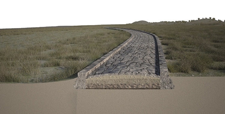 Remains of Ancient Roman Road Discovered Under Venice Lagoon