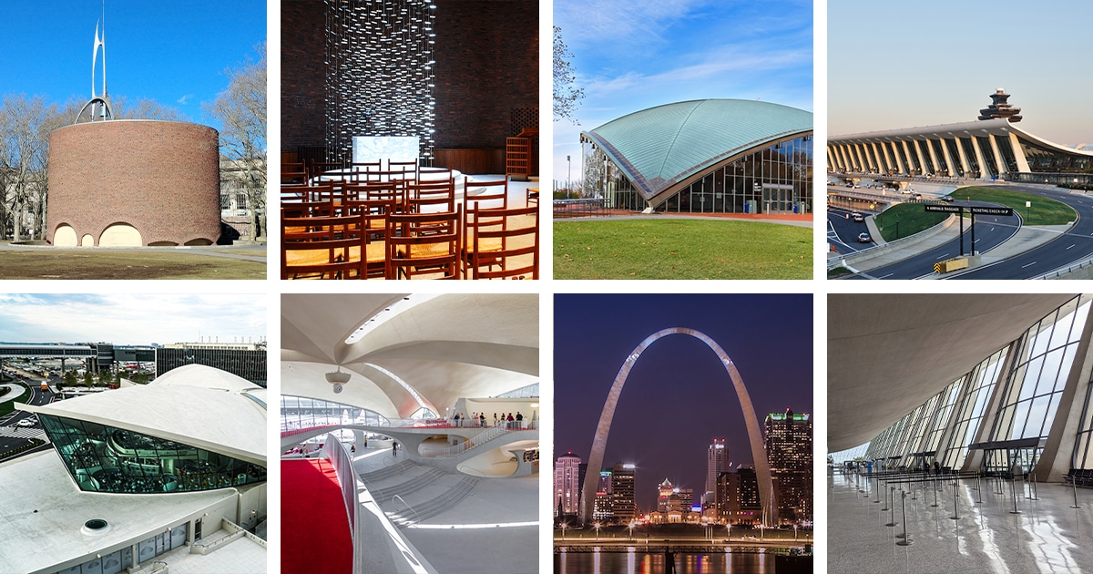5 Buildings by Eero Saarinen