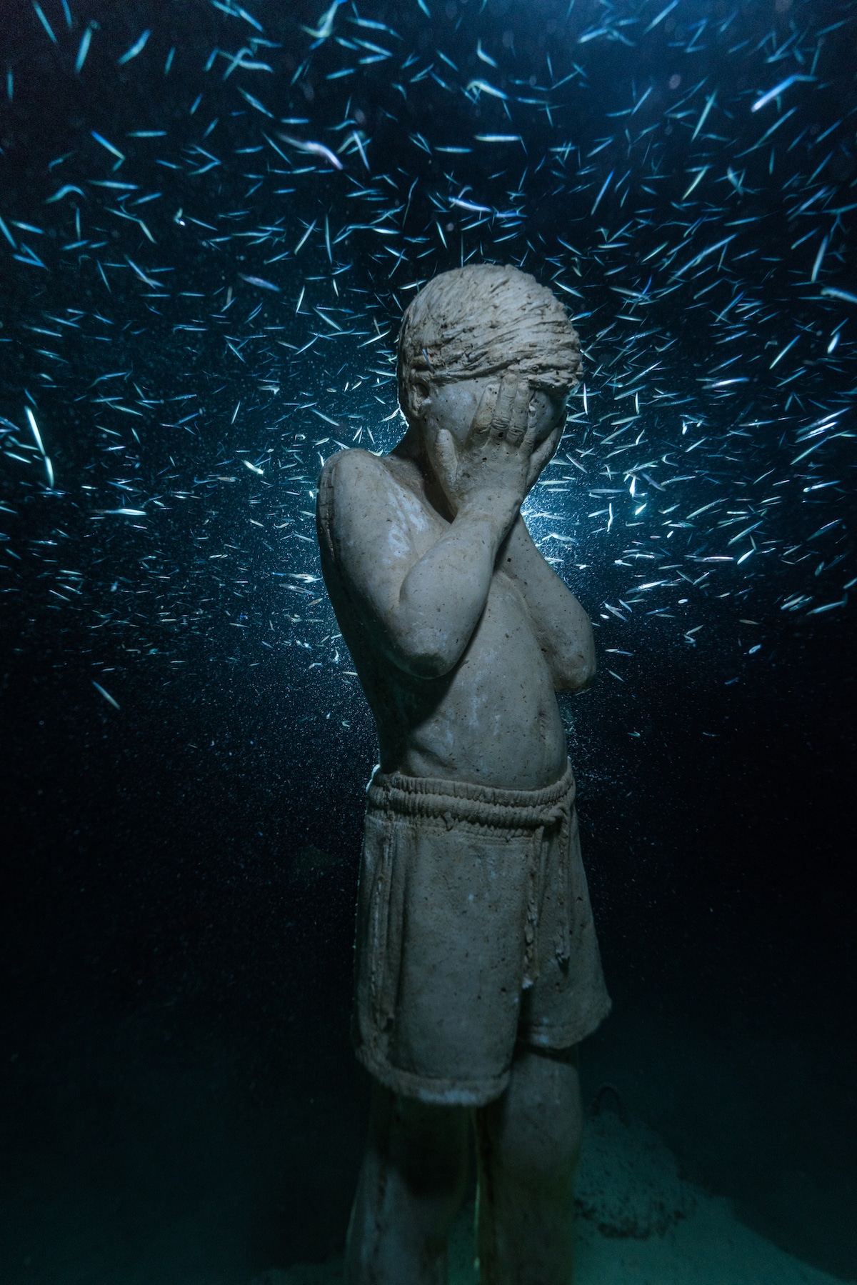 MUSAN, the first underwater museum in the Mediterranean in Cyprus by Jason deCaires Taylor