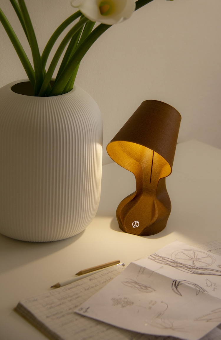 - ViralBandit Ohmie Orange Peel Lamp