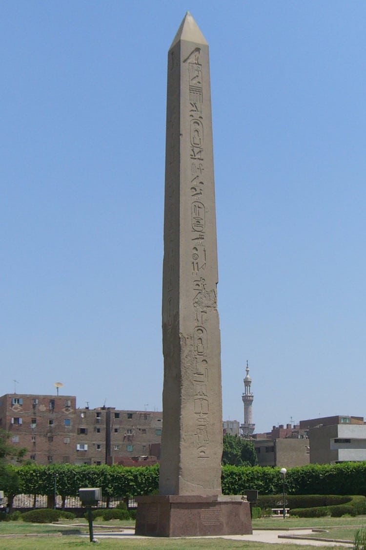 Heliopolis Obelisk in Egypt