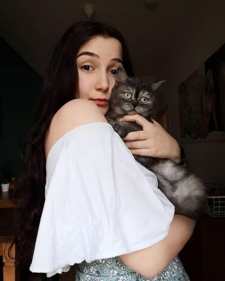 Bean the Misunderstood Rescue Cat