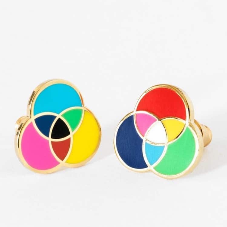RGB & CMYK Earrings
