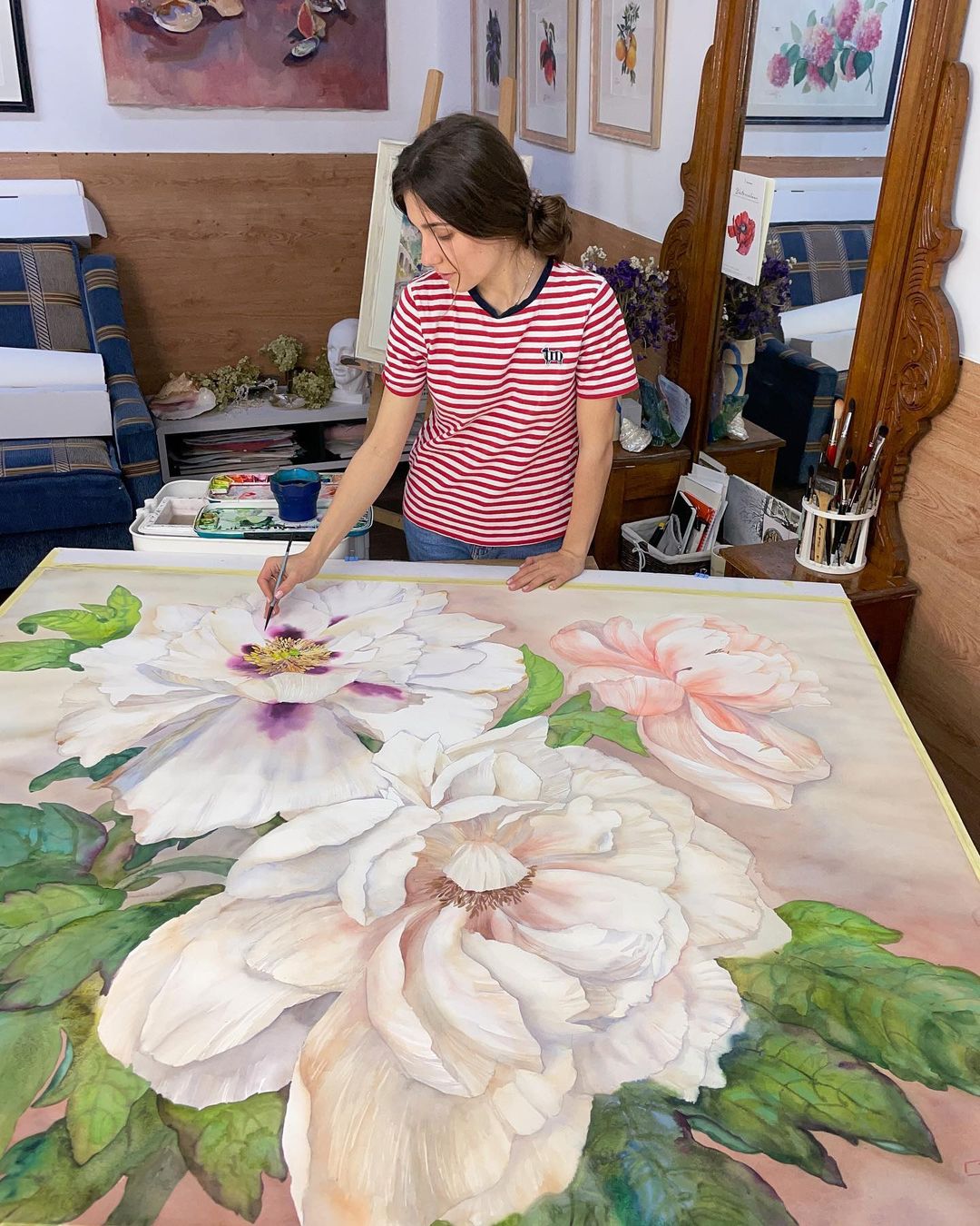 Flower Paintings by Janet Pulcho