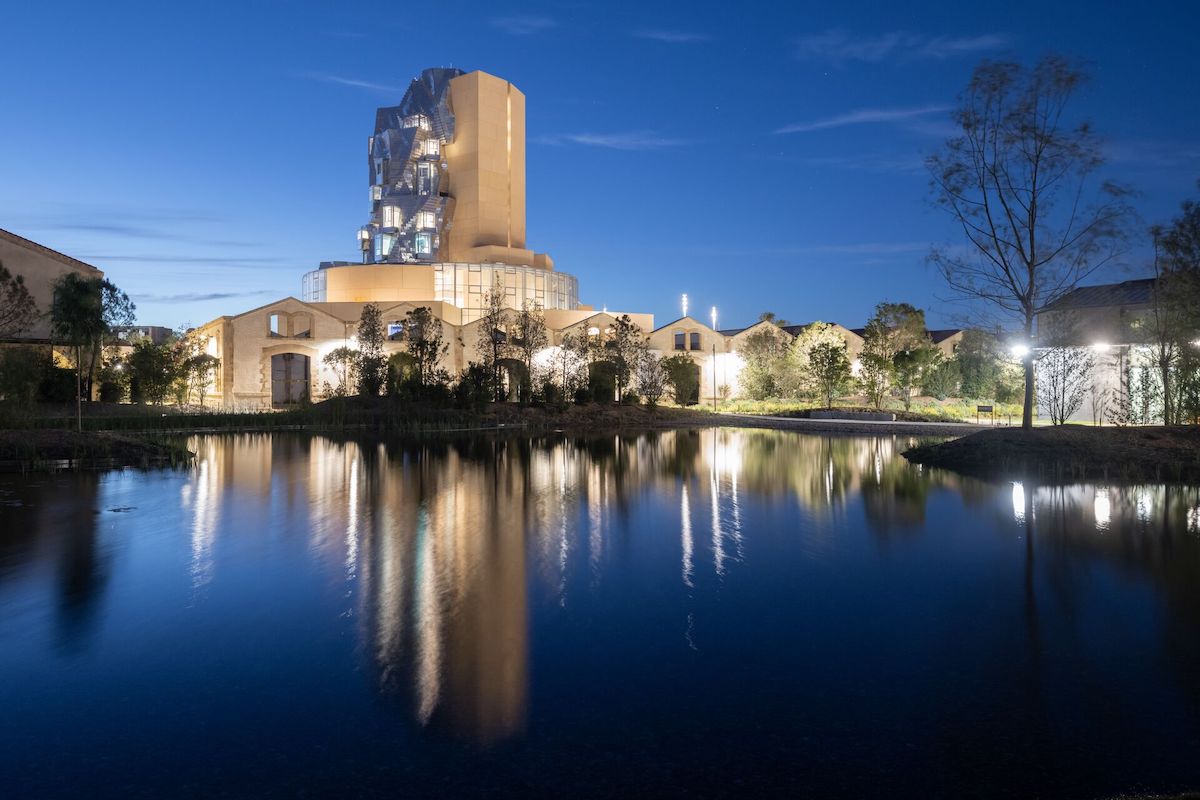 Exterior View of Frank Gehry's Luma Arles Tower Captured by Photographer Iwan Baan