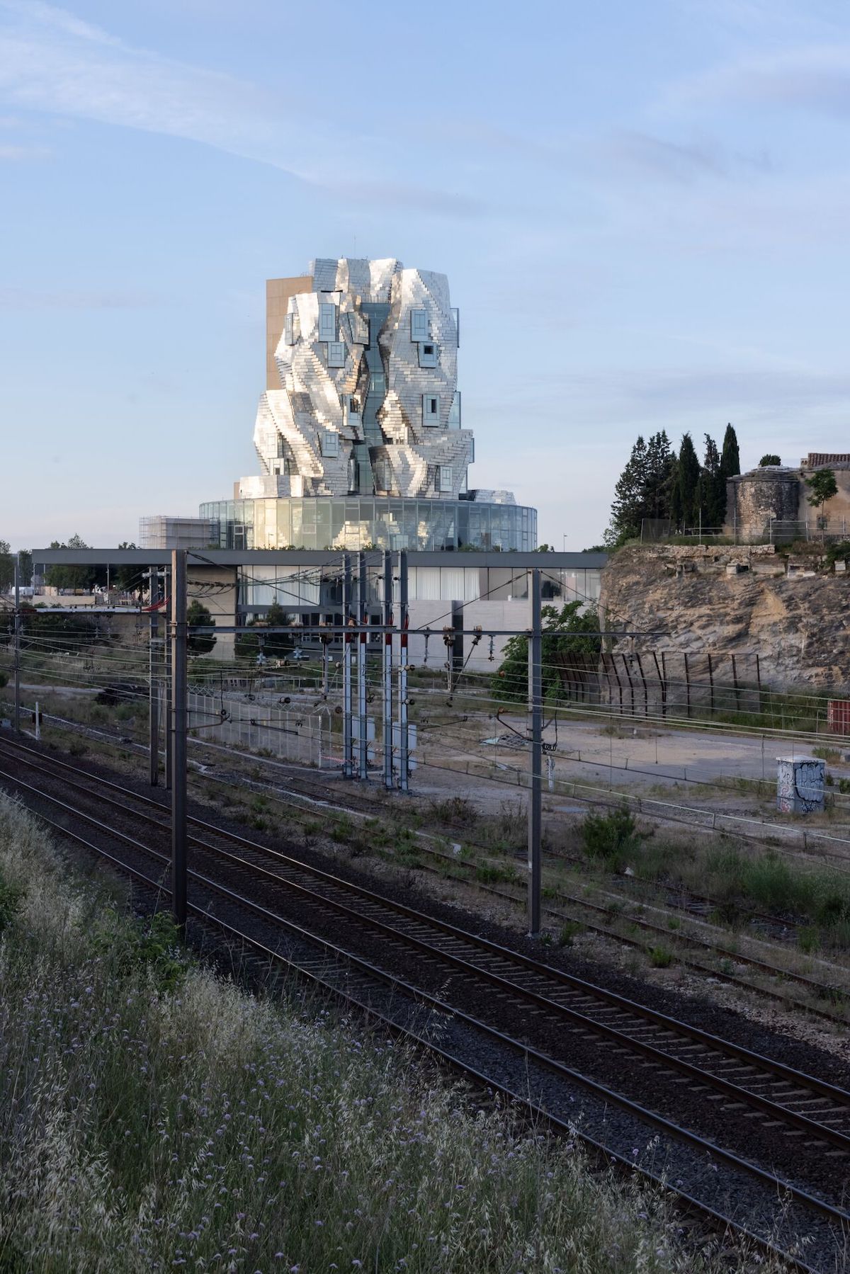 Exterior View of Frank Gehry's Luma Arles Tower Captured by Photographer Iwan Baan