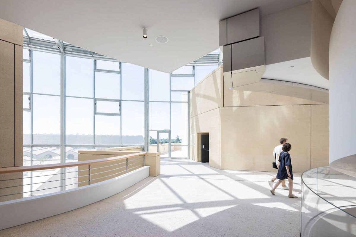 Interior View of Frank Gehry's Luma Arles Tower Captured by Photographer Iwan Baan