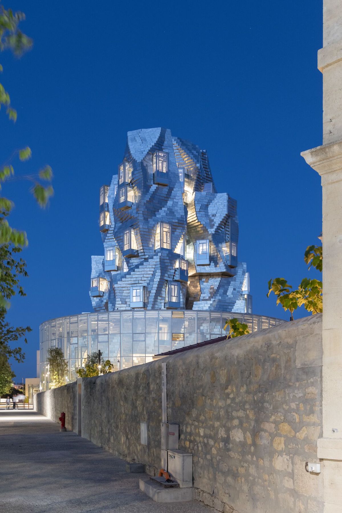 Exterior View of Frank Gehry's Luma Arles Tower Captured by Photographer Iwan Baan