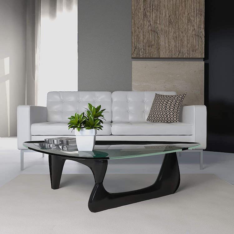 Black Replica of Noguchi Table by Isamu Noguchi