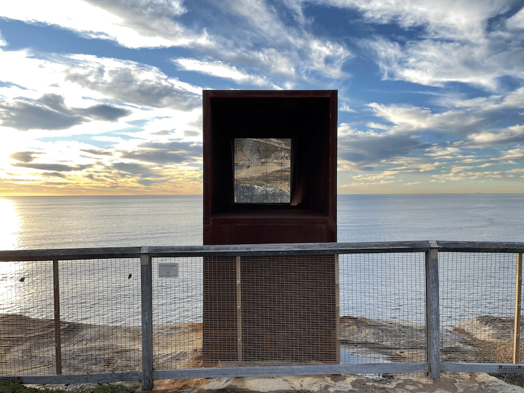 Periscope-Like Sculpture Reflects Ocean View