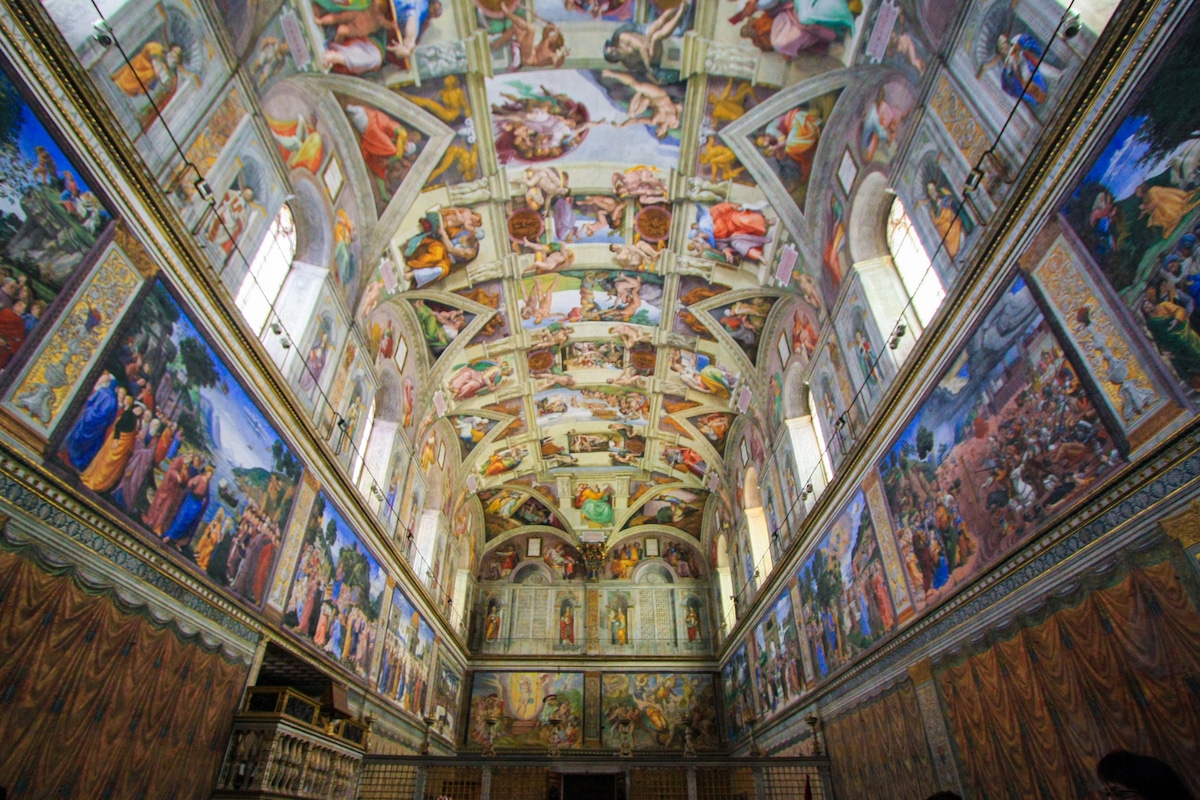 The Sistine Chapel, a famous example of Renaissance Architecture
