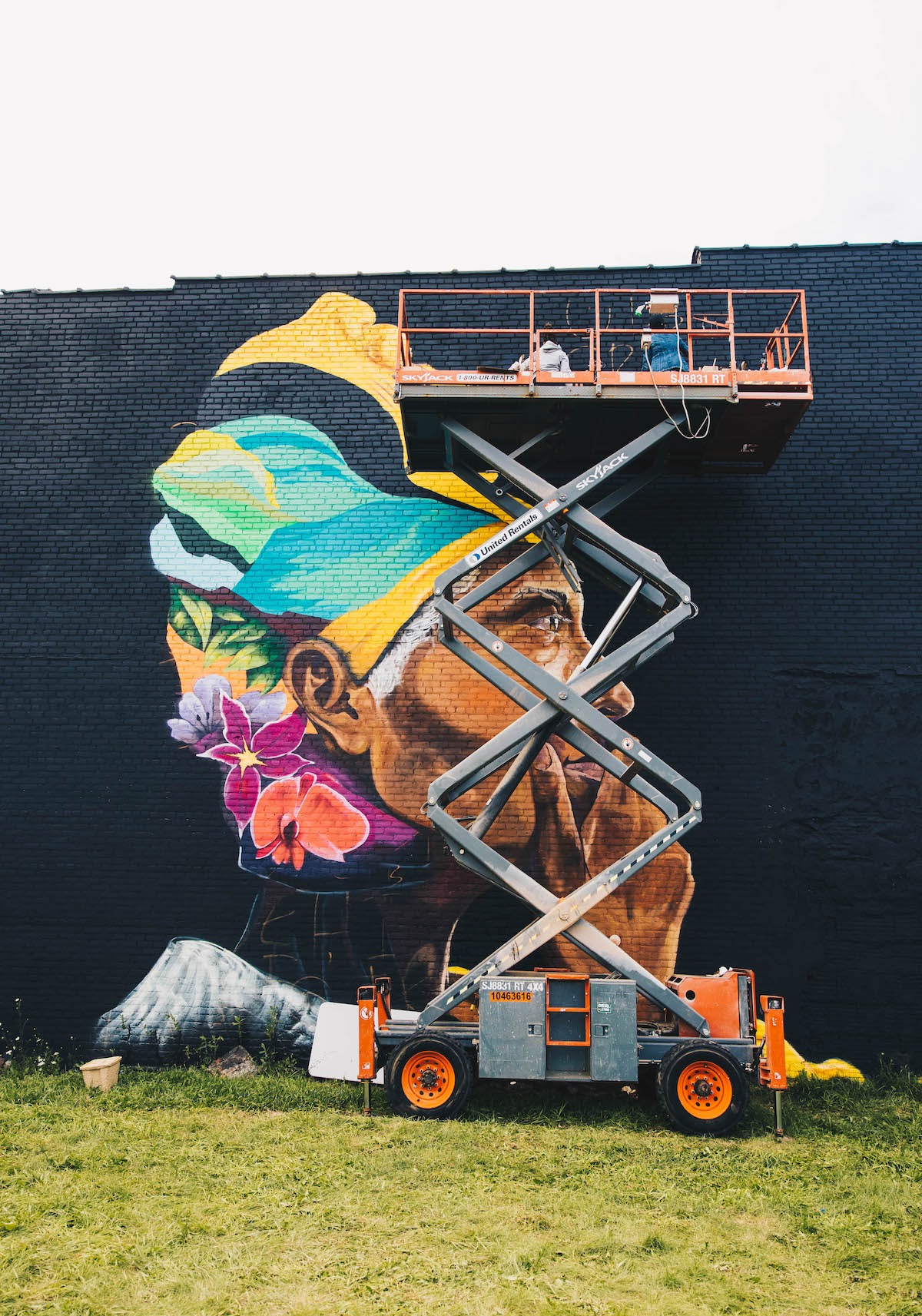 BLKOUT Walls Mural Festival in the City of Detroit