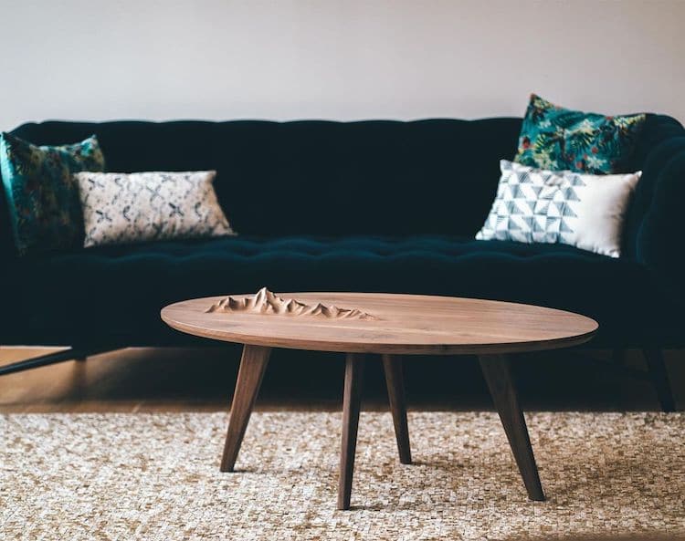 Mountainous Relief Furniture by Ben & Manu