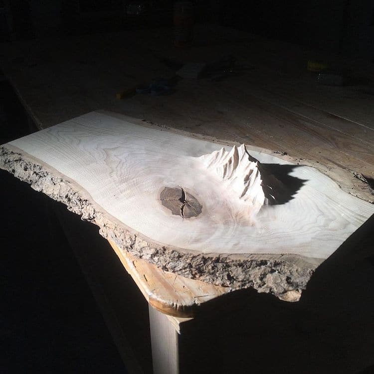 Mountainous Relief Furniture by Ben & Manu