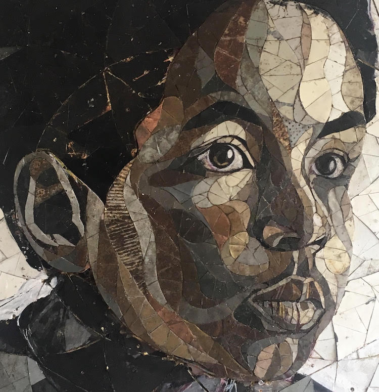 - ViralBandit Matt Small Mosaic Portrait Art