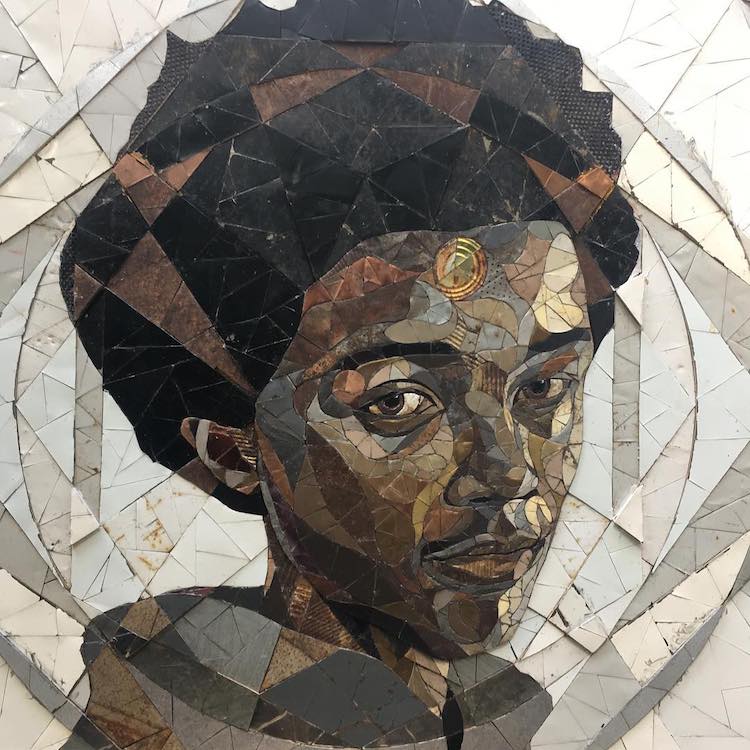 - ViralBandit Scrap Metal Art Portraits