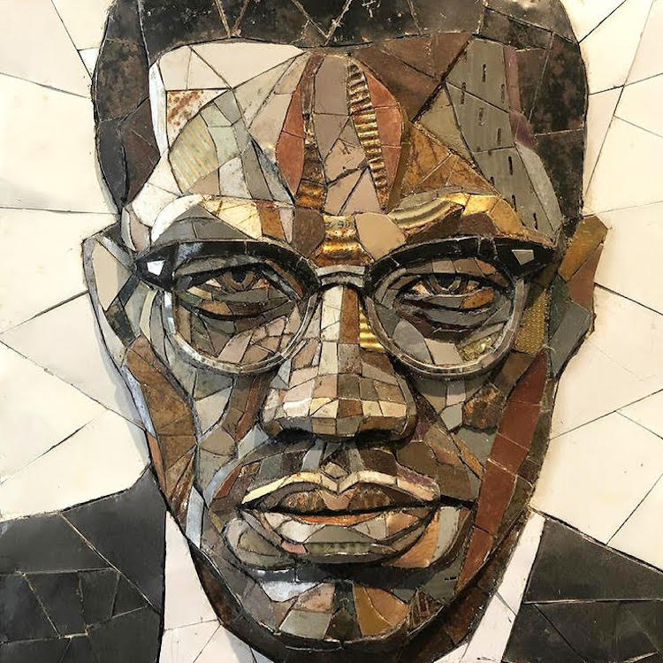 - ViralBandit Matt Small Mosaic Portrait Art