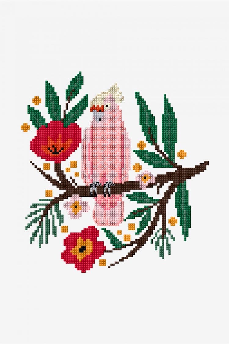 Bird Cross Stitch Pattern